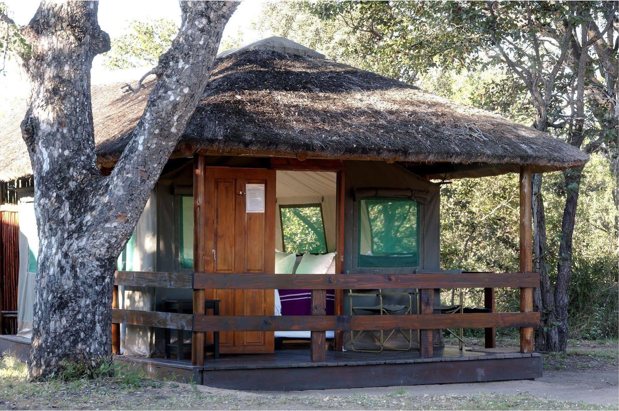 Shindzela Tented Camp Заповедник Тимбавати Экстерьер фото