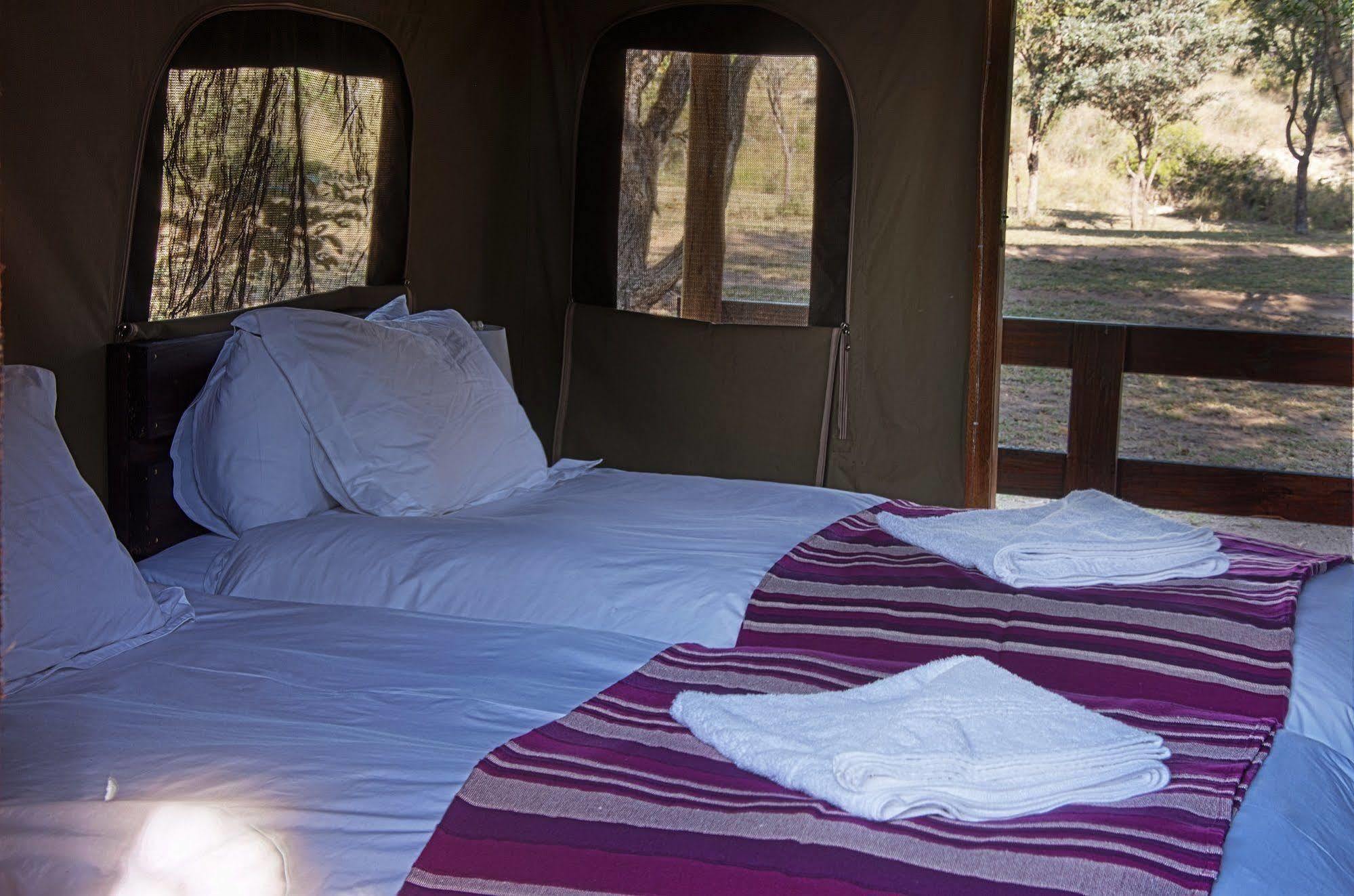 Shindzela Tented Camp Заповедник Тимбавати Экстерьер фото
