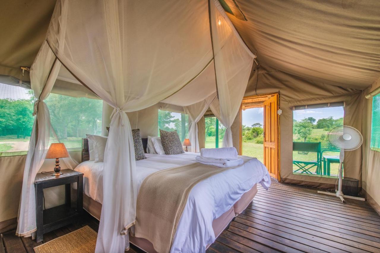 Shindzela Tented Camp Заповедник Тимбавати Экстерьер фото