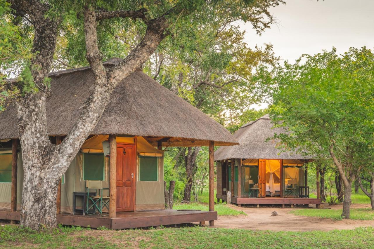 Shindzela Tented Camp Заповедник Тимбавати Экстерьер фото